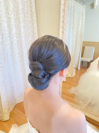 セミロング ヘアアレンジ 鈴木 沙羅のマツエク・マツパデザイン