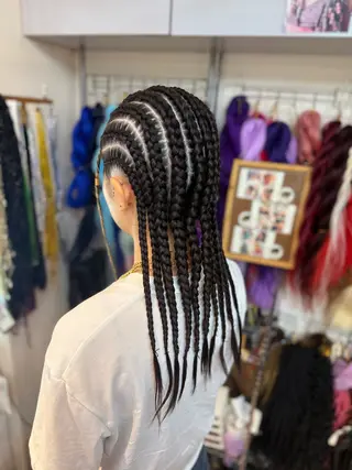 ロング キッズ scamp所属・scamp⭐️ さくらのヘアスタイル