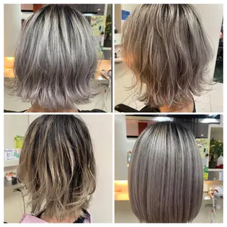 ショート カラー 【髪質改善】 美髪/久岡徹也のヘアスタイル