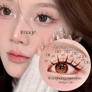 マツエク・マツパ RUMéL Natsumiのマツエク・マツパデザイン