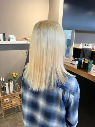 ロング カラー daiki 原宿のヘアスタイル