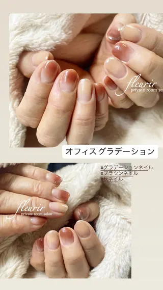 ネイル フルリール 【プライベートサロンのネイルデザイン