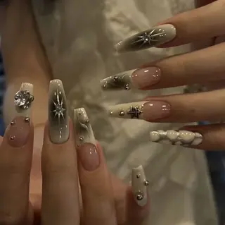 ネイル 波 なみのネイルデザイン