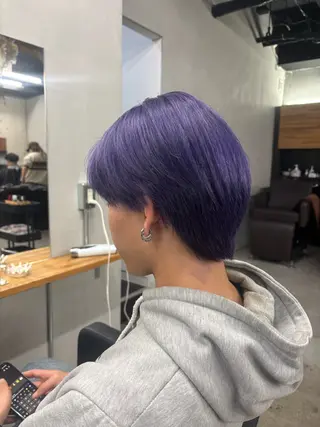 カラー ゆりか /透明感カラーのヘアスタイル