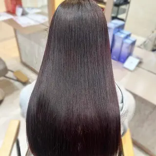 ロング カラー 💘Kurea💘 艶髪/韓国/暗髪のヘアスタイル