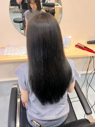 ロング カラー 🫧ケアブリーチ/似 合わせカット🫧ྀིのヘアスタイル