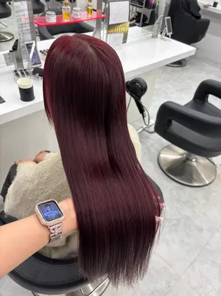 カラー かわいい艶髪🤍 れいな🤍のヘアスタイル