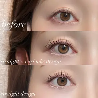 マツエク・マツパ GO TODAY シェアサロン 梅田店所属・梅田駅近🎀 SHIORIのマツエク・マツパデザイン