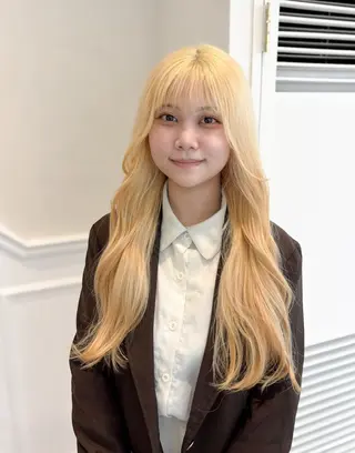 ロング カラー 艶髪カラー/ レイヤー/yuiのヘアスタイル