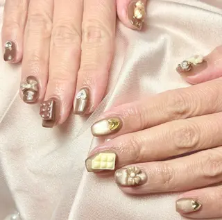 ネイル 山科駅徒歩3分❣️ 代表　紗恵子のネイルデザイン