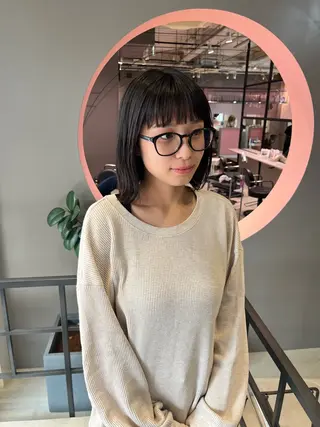 ミディアム 石塚 健汰のヘアスタイル