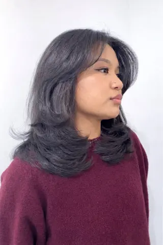 ミディアム Takashima Harukaのヘアスタイル