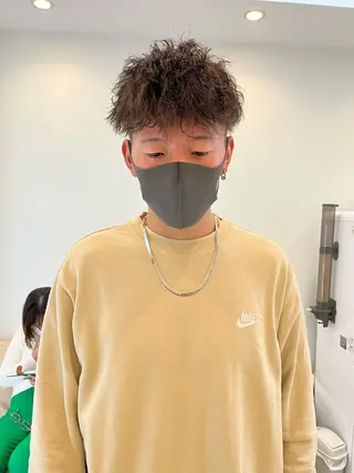 パーマ メンズ 【🫧美髪艶髪】 🎖️MARIAのヘアスタイル