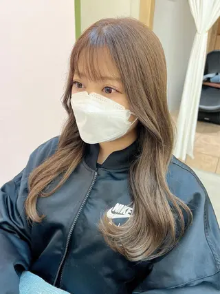 ロング 🌷韓国レイヤー/艶 カラー🇰🇷amiのヘアスタイル