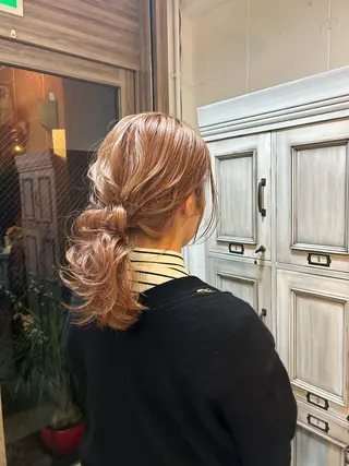 カラー ヘアアレンジ CURIO/南船場 /RIN💈🍎のヘアスタイル