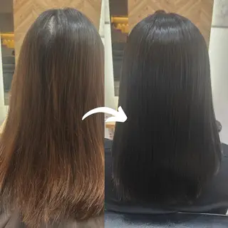 ロング SOYON蟹江所属・髪質改善/縮毛矯正/ 菱田荘史のヘアスタイル