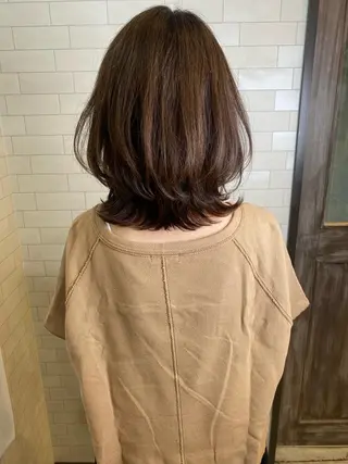 ミディアム ALPHA  HAIR所属・西院/ TAKAのヘアスタイル