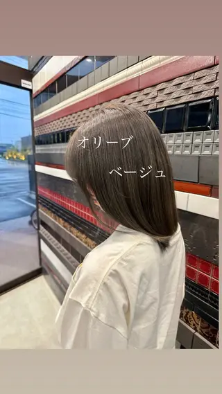 ミディアム DESIGN SALON  LIA・デザインサロンリア所属・お悩み/縮毛矯正/ 解決/けんすけ🫧のヘアスタイル