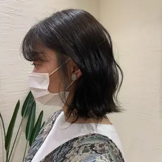 ミディアム 【韓国風くびれヘア】 joule小木曽輝のヘアスタイル