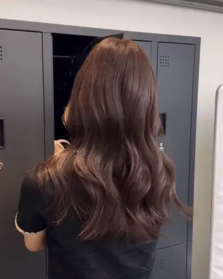 セミロング カラー ヘアアレンジ ✨レイヤーカット/透 名感カラー特化✨のヘアスタイル