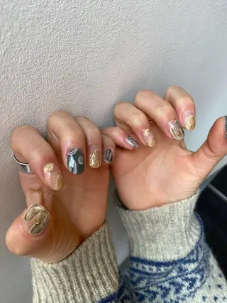 ネイル 草加ニュアンスネイル 🌚hersのネイルデザイン