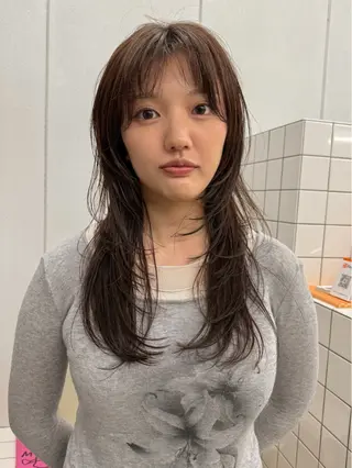 ミディアム カラー 関 京磨のヘアスタイル