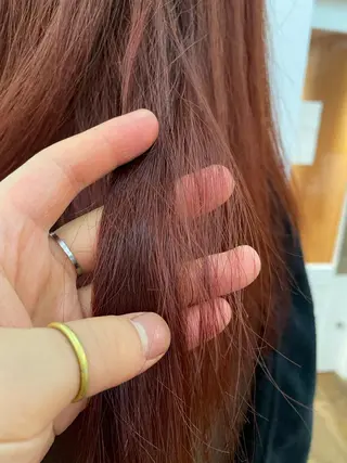 セミロング カラー マツゴウ　カズヤ/金 沢文庫／パーマのヘアスタイル