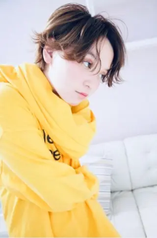 ショート カラー ママ美容師🧸谷山 潮音/ReFa取扱店のヘアスタイル