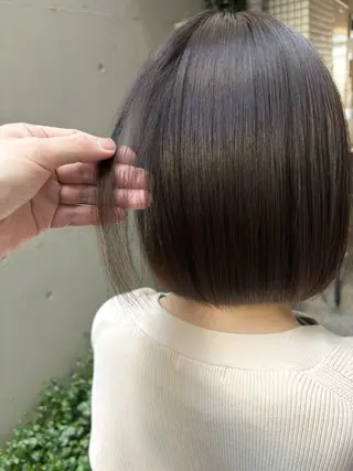 ミディアム カラー Large 都筑雅人のヘアスタイル