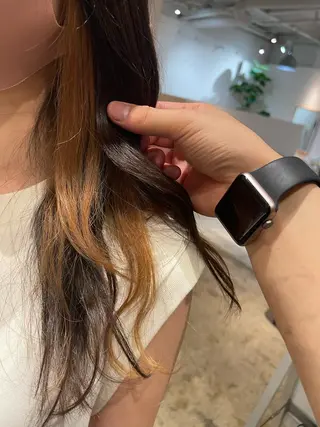 カラー 山本 舜也のヘアスタイル