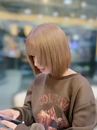 ショート カラー VANCOUNCIL 松本のヘアスタイル