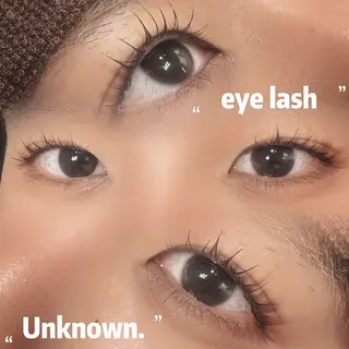 マツエク・マツパ 姫路 Unknown所属・Unknown.姫路 いさと🍓のマツエク・マツパデザイン