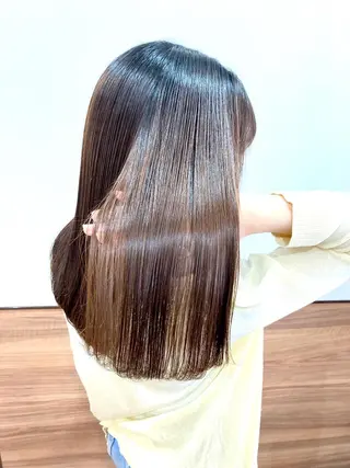 ロング パーマ Annon プライベートサロンのヘアスタイル