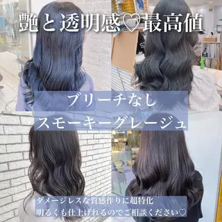 カラー 艶髪レイヤーの王 復活の大澤竜馬のヘアスタイル