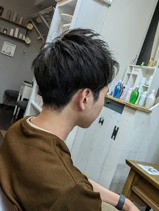 ショート メンズ VIS-a-Vis 本蓮沼店所属・タカマツ アユムのヘアスタイル