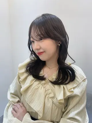 ミディアム カラー nok銀座所属・🌷艶色/艶髪/銀座 /norika🌷のヘアスタイル