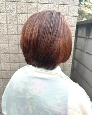 ショート 宇都 唯のヘアスタイル