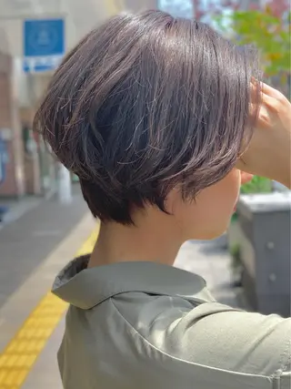 ショート カラー m ā l o.🌷 サカモトマイコのヘアスタイル