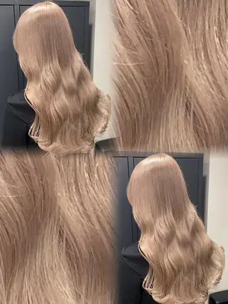 ロング カラー ベレーザ渋谷所属・圧倒的クオリティのブ リーチ/Tomokiのヘアスタイル