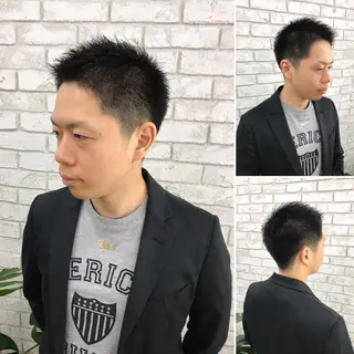 ショート メンズ メンズサロン IVY 池袋駅前店のヘアスタイル