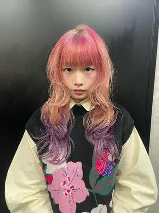 カラー Null所属・残留しないハイトーン 🎀マホのヘアスタイル