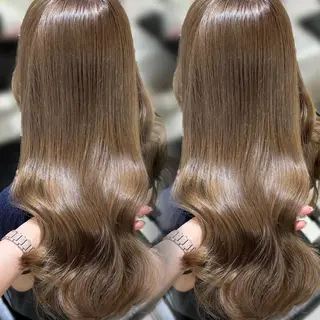 ミディアム 艶髪🤎透明感カラー 渋谷/ririkaのヘアスタイル