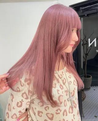 ロング 🍒暖色カラー🍒 渋谷/YUUのヘアスタイル