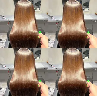 ロング 髪質改善 /美髪矯正🫧ゆたかのヘアスタイル