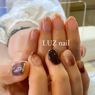 ショート ネイル パラジェル lira nailのネイルデザイン