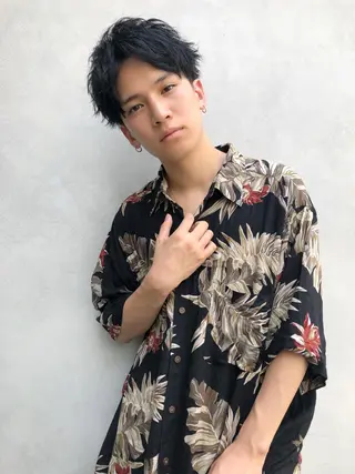 ショート BABY 艶髪暗髪ヘア💖達人のヘアスタイル