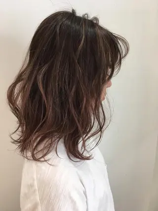 カラー Batta所属・坂上 岳のヘアスタイル