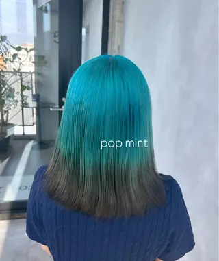 ミディアム カラー 茅ヶ崎/ハイトーン/ Ramuのヘアスタイル