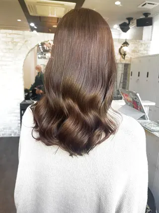 ミディアム カラー🫧アレンジ 🎀REIMIのヘアスタイル