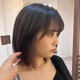 ミディアム カラー 🌺まなみ/ うる艶カラー🌺のヘアスタイル